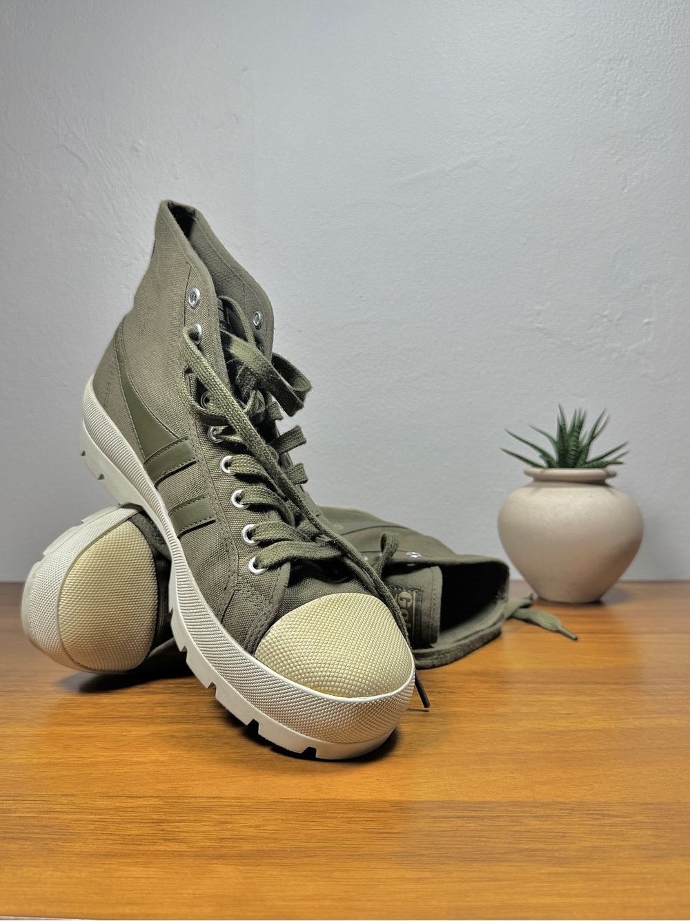 Vegan Gola Classics Women's Coaster Peak High Sneakers